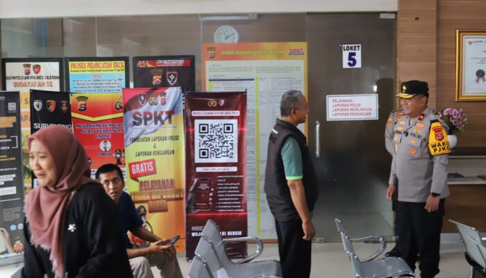 Wakapolda Banten Sidak Polres Cilegon, Layanan Digital Polri Dibongkar Tuntas Demi Pelayanan Tanpa Celah