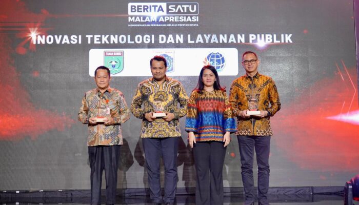 ATR/BPN Ukir Sejarah, Transformasi Digital Sentuh Tanahku Antar Kementerian Raih Penghargaan Inovasi Teknologi Nasional 2025