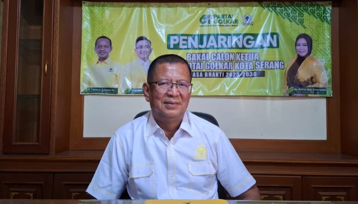 Peta Kekuatan Mulai Terbuka, Golkar Kota Serang Siap Adu Strategi di Musda Ke-IV