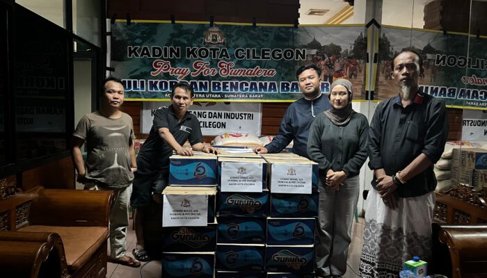 Dari Cilegon untuk Sumatera: KADIN Gerak Cepat Bantu Korban Bencana