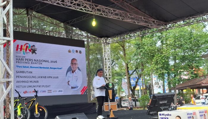 Kick Off HPN 2026 di Banten, PWI Pusat: Pers Harus Dekat dengan Rakyat, Ekonomi Sehat, Bangsa Kuat