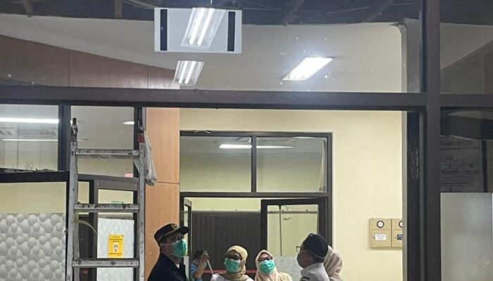 Atap Ruang Operasi RSUD Cilegon Ambruk, Ketua DPRD Rizki Desak Wali Kota Lakukan Audit Total Proyek RSUD