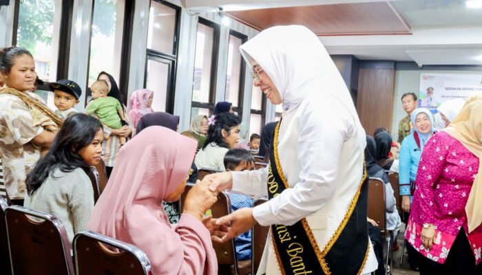 Ketua TP PKK Banten Ajak Warga Jadi ‘Orang Tua Asuh’ untuk Selamatkan Anak dari Stunting