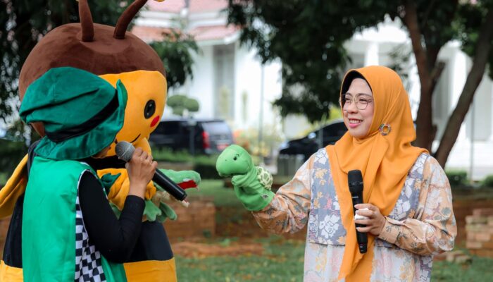 Banten Guncang Semangat Dongeng! Bunda Literasi Hidupkan Pesan Cinta Lingkungan Lewat Kisah Kura-Kura dan Buaya