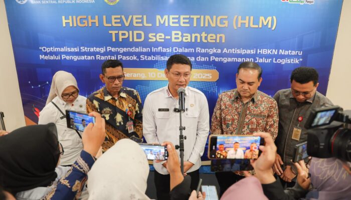 Pemprov Banten Pastikan Stok Pangan Aman Jelang Nataru, Harga Dipastikan Terkendali