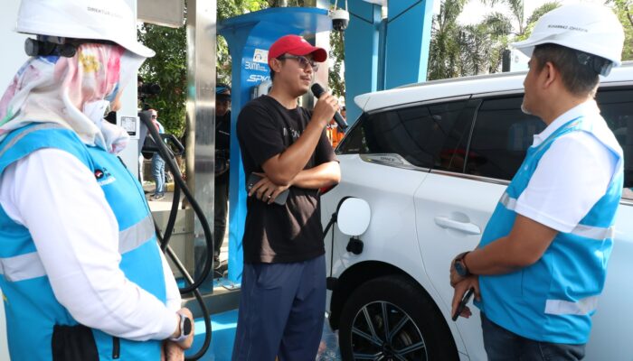 PLN UID Banten Siaga Total: 226 SPKLU di Tol Tangerang–Merak Dipastikan ‘Ngebut’ Layani Pemudik EV Saat Nataru 2025