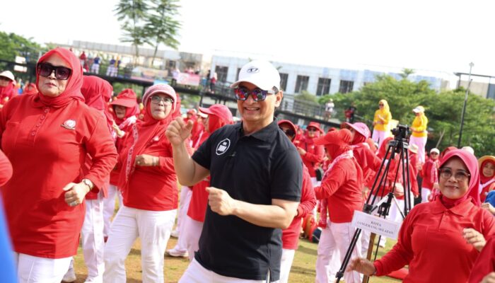 Wagub Banten Gaungkan Senam Tera: Murah, Meriah, Bikin Sehat dan Bahagia