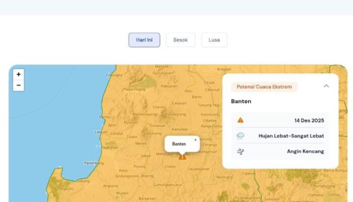 Cuaca Ekstrem Mengintai Banten! Polda Pasang Alarm Waspada Hujan Lebat, Angin Kencang hingga Gelombang Tinggi