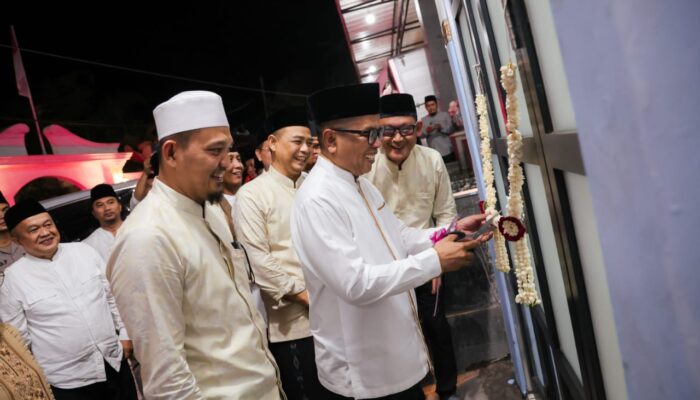 Resmikan SPPG di Rancasumur, Andra Soni Gaspol Perangi Gizi Buruk Sekaligus Hidupkan Ekonomi Desa