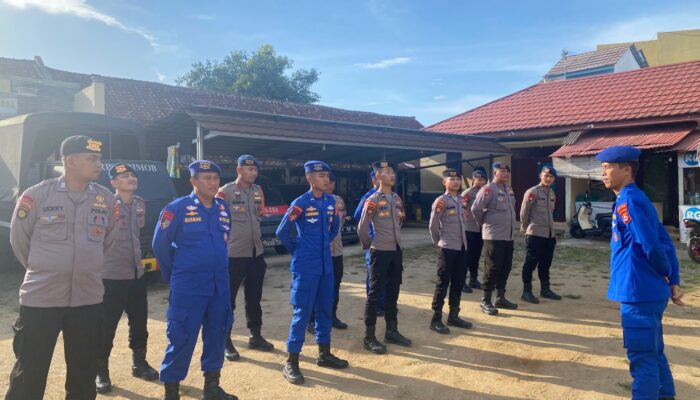 Polda Banten Siaga Penuh! Ditsamapta Bentuk Posko SAR di Pandeglang dan Lebak Antisipasi Bencana