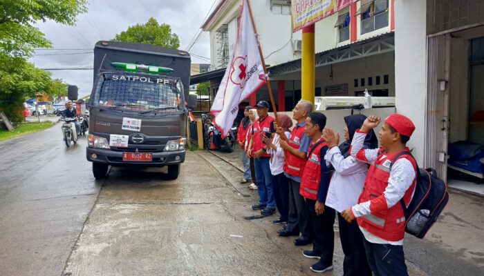 Solidaritas Tanpa Batas: PMI Cilegon Kirim Bantuan Kemanusiaan untuk Korban Banjir Bandang dan Longsor di Sumatera