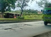 Jalan Lingkar Selatan Cilegon Kembali Ditambal Jelang Nataru, Truk Overload Jadi Biang Kerok