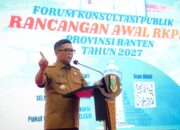 Gubernur Andra Soni “Kunci” Arah Pembangunan Banten 2027 Sejak Dini