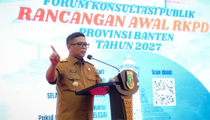 Gubernur Andra Soni “Kunci” Arah Pembangunan Banten 2027 Sejak Dini