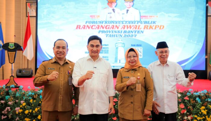 Wagub Banten Ketuk Meja Perencanaan: RKPD 2027 Harus Bersih, Stop Persekongkolan