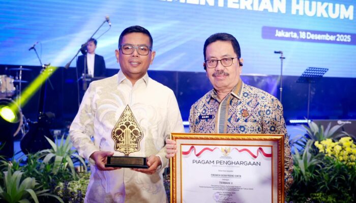 Reformasi Hukum Banten Nyaris Sempurna: Peringkat II Nasional, Skor Tembus 99,64