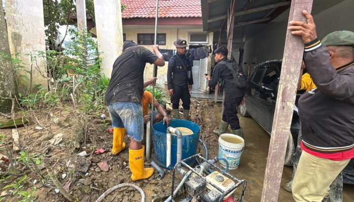 Polri Tancap Gas Bangun 300 Sumur Bor di Aceh Tamiang, Air Bersih Jadi Senjata Pemulihan Pascabencana
