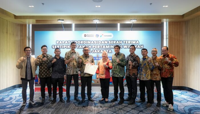 BPN DKI Kunci Aset Strategis Pertamina: Sertipikat Tanah Resmi Diserahkan, Kepastian Hukum Dipertegas