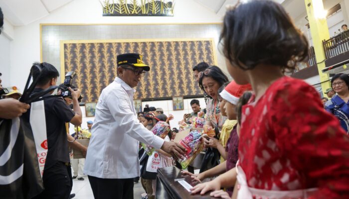Gubernur Andra Soni Turun Langsung ke Gereja, Pastikan Natal di Banten Aman Tanpa Celah