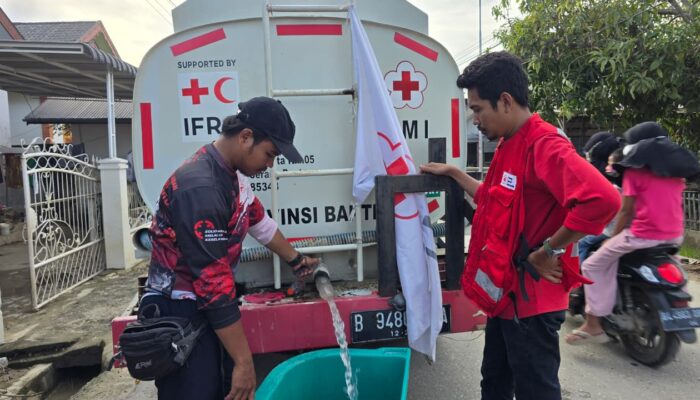 Dari Cilegon untuk Kemanusiaan: Relawan PMI Tembus Zona Bencana Aceh Timur, Air Bersih dan Harapan Jadi Senjata Utama