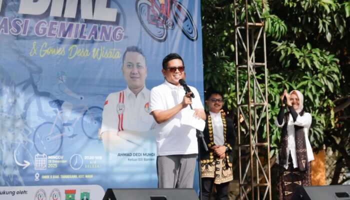 Gowes Bangun Desa, Andra Soni Dorong Sport Tourism Jadi Mesin Ekonomi Banten