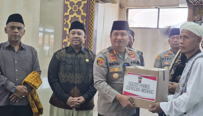 Jumat Menggema, Kapolres Cilegon Teriakkan Waspada Bencana dan Kriminal