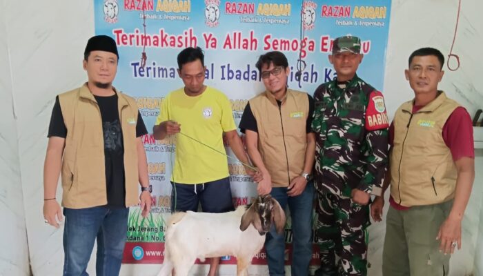 Kawan Robinsar Turun Tangan, Logistik dan Kambing Disalurkan ke Dapur Umum Banjir Cibeber