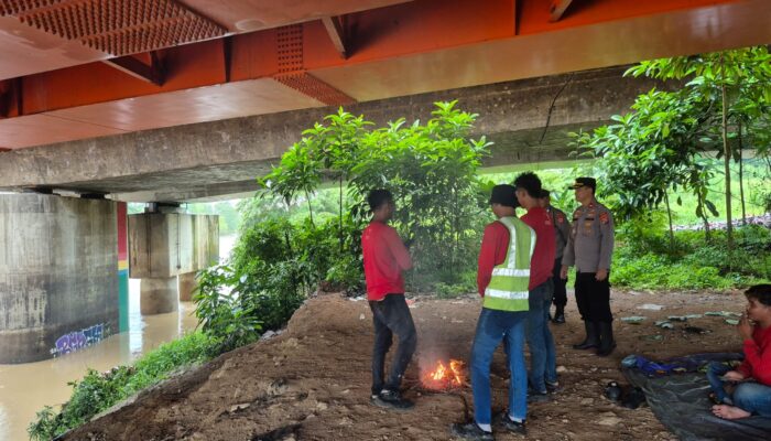 Siaga Cuaca Ekstrem, Polres Serang Sisir Titik Rawan Banjir
