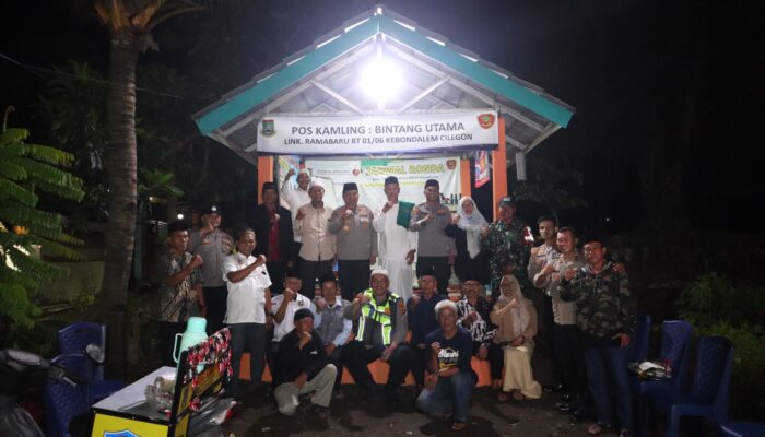 Kapolres Cilegon “Turun Pos Kamling”, Bentengi Kota dari Kejahatan