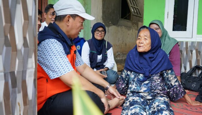 Rumah Nyaris Roboh, Wabup Serang Perintahkan Bangun RTLH Warga Petir