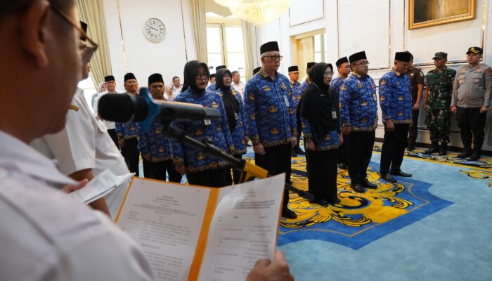 Robinsar Rombak Besar-Besaran Pemkot Cilegon, 14 Pejabat Eselon II  Resmi Dilantik