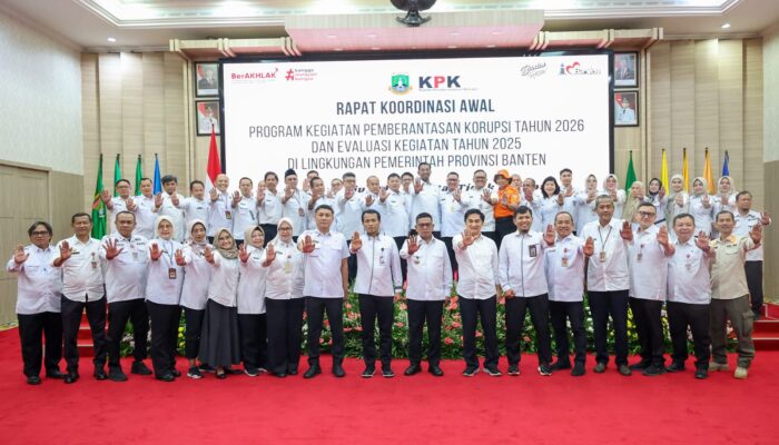 KPK Acungi Jempol! Integritas Pemprov Banten Meroket, Masuk 8 Besar Nasional