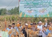 DKPP Kabupaten Serang bersama Polres Panen Raya, Dukung Swasembada Pangan Nasional