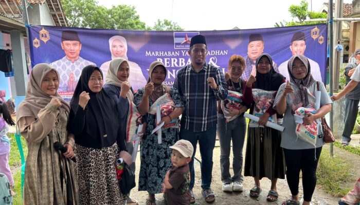 Demokrat Serang Turun ke Kragilan, Santuni Ojek hingga Yatim Jelang Ramadan