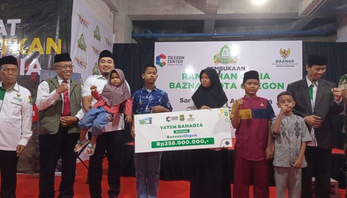 Ramadan Ceria 2026! 860 Anak Yatim Tersenyum, Zakat Cilegon Tembus Rp1,2 Miliar
