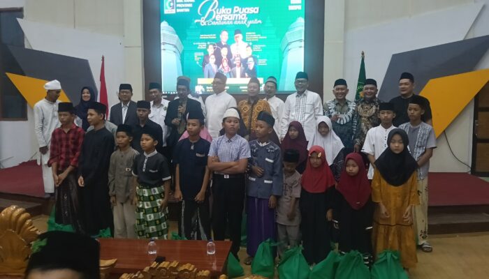 KAHMI Banten Santuni 25 Anak Yatim di Gedung Kemenag, Wujudkan Ramadan Penuh Makna