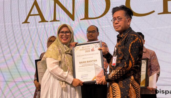 Bank Banten Sabet Ekbispar Award 2026, Perkuat Layanan dan Literasi Keuangan