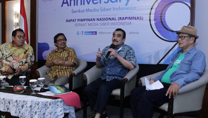 Rapimnas dan HUT ke-9 SMSI, Firdaus Soroti Tekanan Kebijakan Verifikasi Media hingga Ancaman Perdagangan Digital