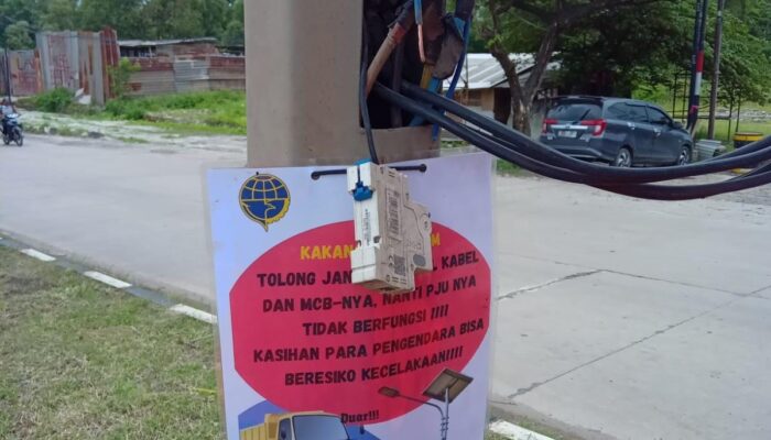 Sudah Berkali-kali Diperbaiki, Kabel PJU Tetap Dicuri, Kadishub: Warga Tolong Lapor
