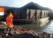 ABK TB Indopower 10 Terpeleset dan Jatuh ke Laut Puloampel, Tim SAR Masih Lakukan Pencarian