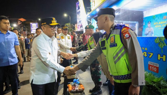 Relawan Jadi Garda Terdepan, Gubernur Andra Soni Puji Pengamanan Mudik di Serang Tanpa Kendala