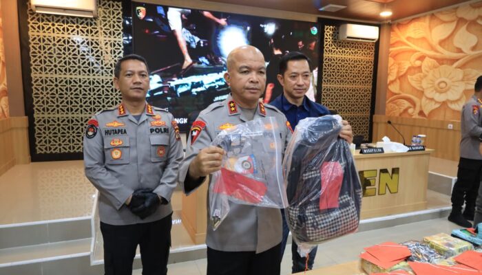 Dua Tersangka Senpi Rakitan Dibekuk Polda Banten, Ungkap Peredaran dari Lampung ke Merak