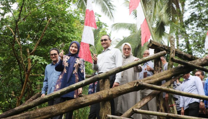 Jembatan Cikotak Segera Dibangun Lewat CSR OJK, Akses Warga Dua Desa di Padarincang Bakal Lebih Aman