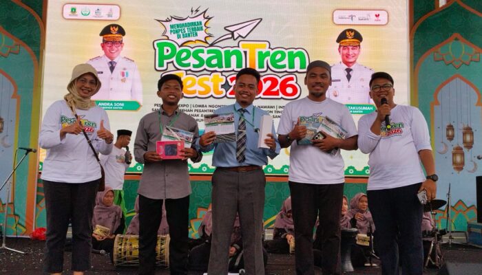 Dispar Banten Gaet Santri Jadi Duta Wisata Lewat Kahoot di Pesantren Fest 2026