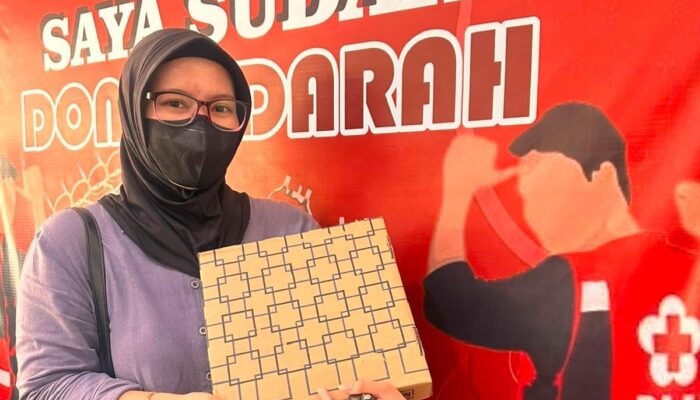 Peringati Hari Donor Darah Sukarela, PMI Kota Cilegon Siapkan 77 Cinderamata untuk Pendonor