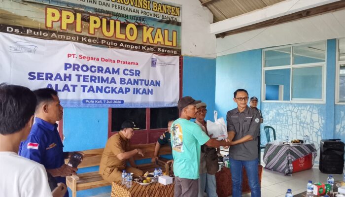 PT Segara Delta Pratama Serahkan Bantuan Alat Tangkap untuk Nelayan Pulokali, Dorong Kesejahteraan Masyarakat Pesisir