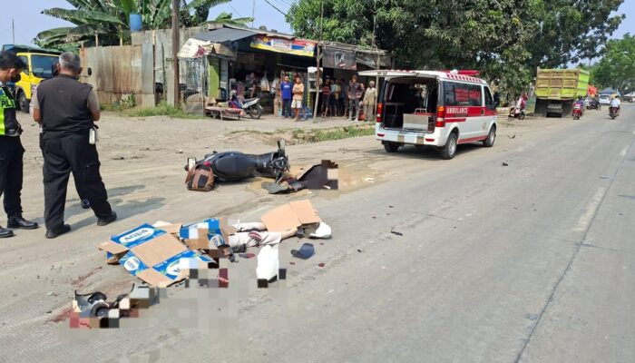 Pasir Basah Bikin JLS Licin, Dishub Cilegon Sentil Truk Tambang: Jangan Berhenti Sembarangan